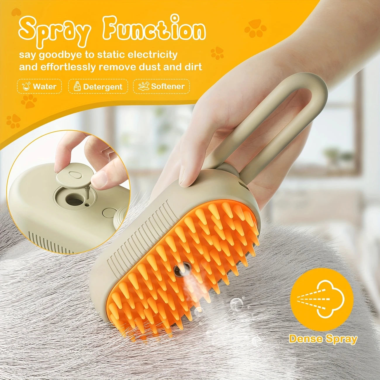 3 in 1 Pet Hair Remover combi