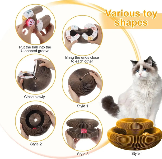 Magic Scratching Board – The Shape-Shifting Playground for Your Cat! 🐾